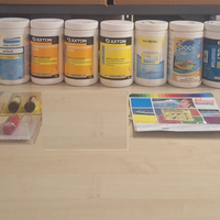 SCATOLONE PRODOTTI PULIZIA E MANUTENZIONE PISCINA