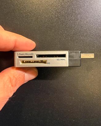 Mini lettore schede memoria Trust CR-1350p