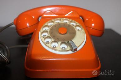 Telefono Sip Personalizzato Arancione Vintage