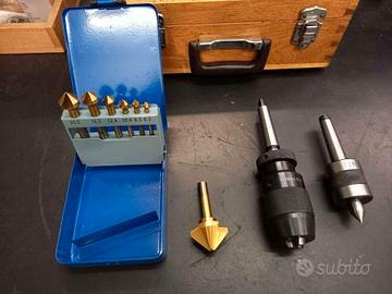 MANDRINO CONTROPUNTA SVASATORI MT2 Tornio Fresa Nu