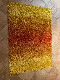 Tappeto Shaggy Multicolor Arancione - 165 x 115 cm