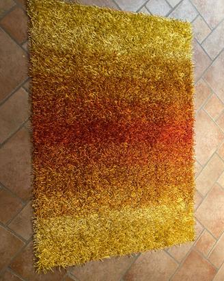Tappeto Shaggy Multicolor Arancione - 165 x 115 cm