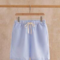 Pantaloncini blu e bianchi