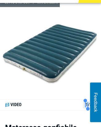 Materasso gonfiabile da campeggio