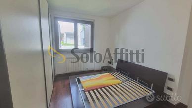 Letto matrimoniale contenitore minimal in wengé