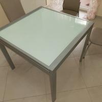 Tavolo vetro temperato