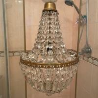 Lampadario in cristallo