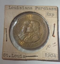 Stati Uniti, 1904, medaglia souvenir