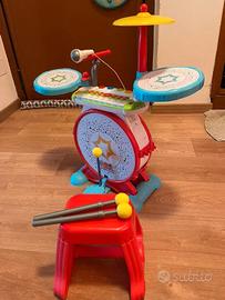 Batteria giocattolo Baby Smile funzionante 3+