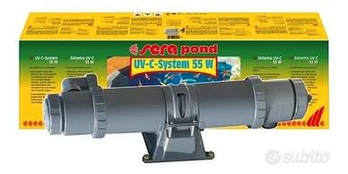 Lampada sterilizzatrice UVC per laghetto