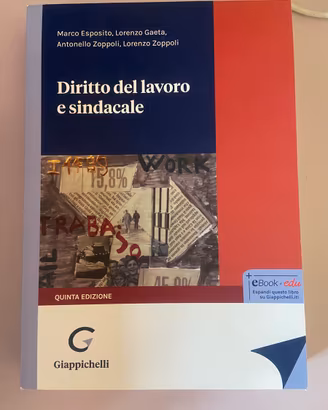 Libro Diritto del lavoro e sindacale
