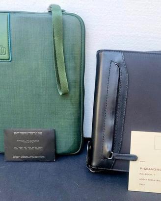 PIQUADRO Organizer + Custodia I Pad NUOVI