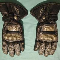 GUANTI DA MOTO IN PELLE E KEVLAR