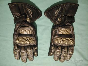 GUANTI DA MOTO IN PELLE E KEVLAR