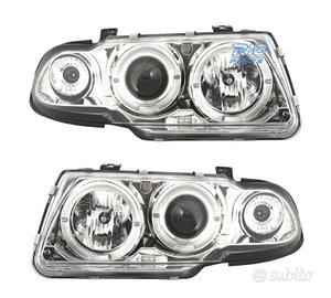 FARI PER OPEL ASTRA F 94-98 ANGEL EYES CROMATI FON