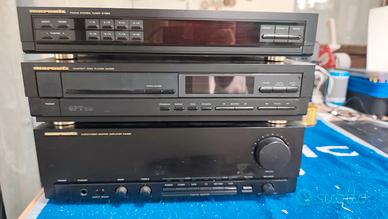 impianto Hi-fi Marantz. ampli, lettore CD,  tuner