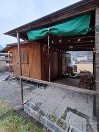 casetta+roulotte stanziale