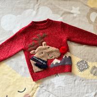 Maglione natalizio renna 2-3 anni