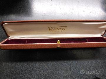 VISCONT SCATOLA PORTA OROLOGIO vintage WBX70