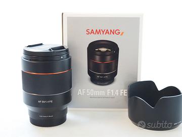 SAMYANG AF 50MM F 1.4 X SONY IN PROMO