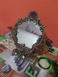 Specchiera da tavolo vintage 