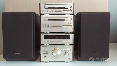 TECHNICS HIFI Silver SC-HD501 + 2 CASSE originali