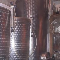 Botte inox vino 700 litri, fermentatore, cisterna