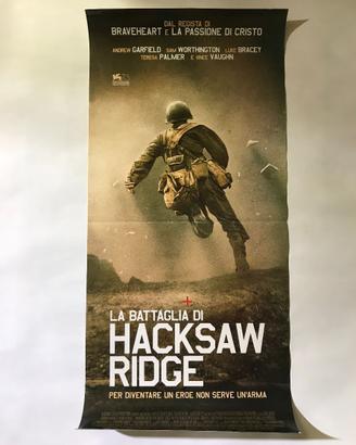 Locandina cinematografica film Hacksaw Ridge