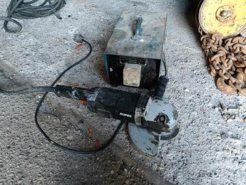 smerigliatrice angolare rupes 48v