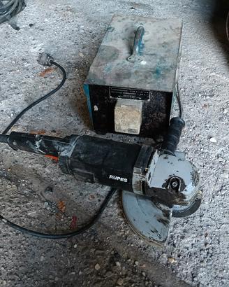 smerigliatrice angolare rupes 48v