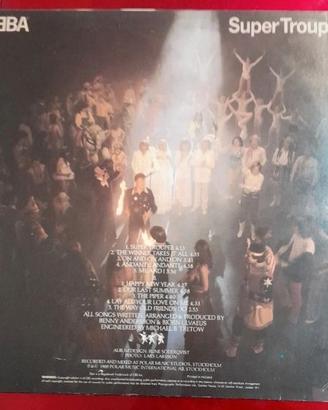 Vinile 33 giri  1980 Abba  Super Trouper