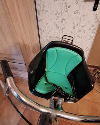 seggiolino anteriore bicicletta 
