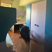 Cameretta bambini maschio femmina blu e lilla