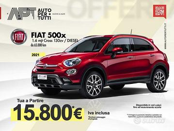 FIAT 500X 1.6 mjt Cross 130cv