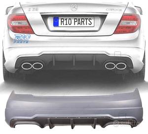 PARAURTI POSTERIORE MERCEDES C W204 07-14 LOOK AMG