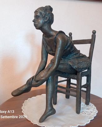 scultura in bronzo 