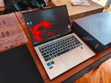 Notebook MSI Prestige 14H Professionale i7 16 1TB 
