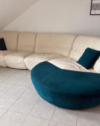 Divano 4 posti + chaise longue