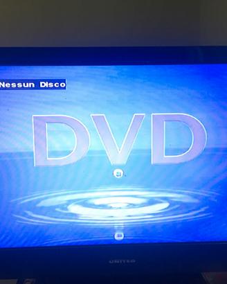 TV UNITED con lettore DVD incorporato