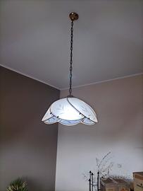 Coppia di lampadari vintage 