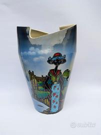 Vaso Ceramica Mcm vintage Miramare Trieste