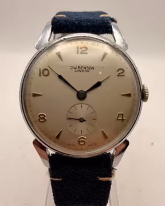 Orologio uomo vintage JW Benson London