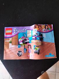 Lego Friends laboratorio creativo di Olivia