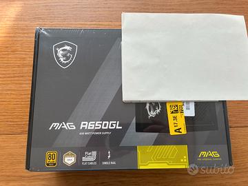 Alimentatore MSI MAG A650GL 650W Gold Nuovo