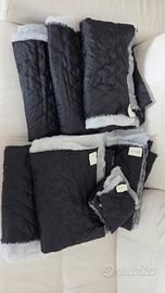 6 scampoli di fodera trapuntata 100x150