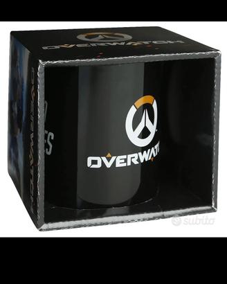 Overwatch tazza + T-shirt + portachiavi NUOVI