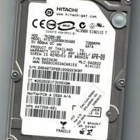 HDD SATA 2.5'' Hitachi Travelstar 80GB 7200 rpm