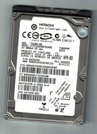 HDD SATA 2.5'' Hitachi Travelstar 80GB 7200 rpm