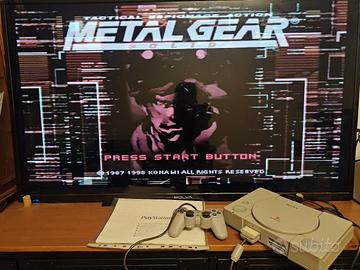 Console PlayStation 1 ps1 scph-7502 + metal Gear