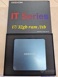 MINI PC GEEKOM I7 32GB RAM 1TB